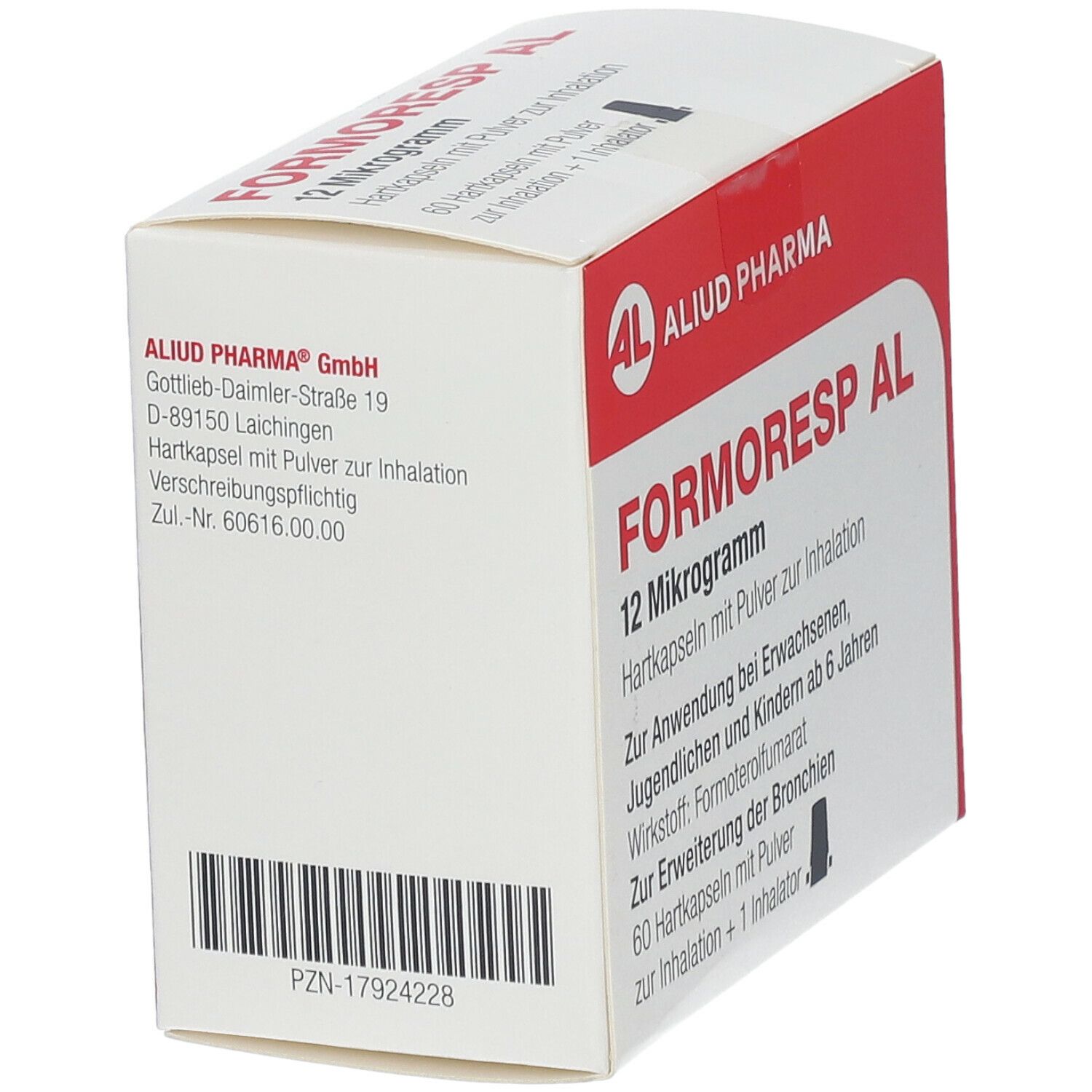 Formoresp AL 12 µg Hartkapseln m.Plv.z.Inhalation 60 St mit Pulver zur Inhalation