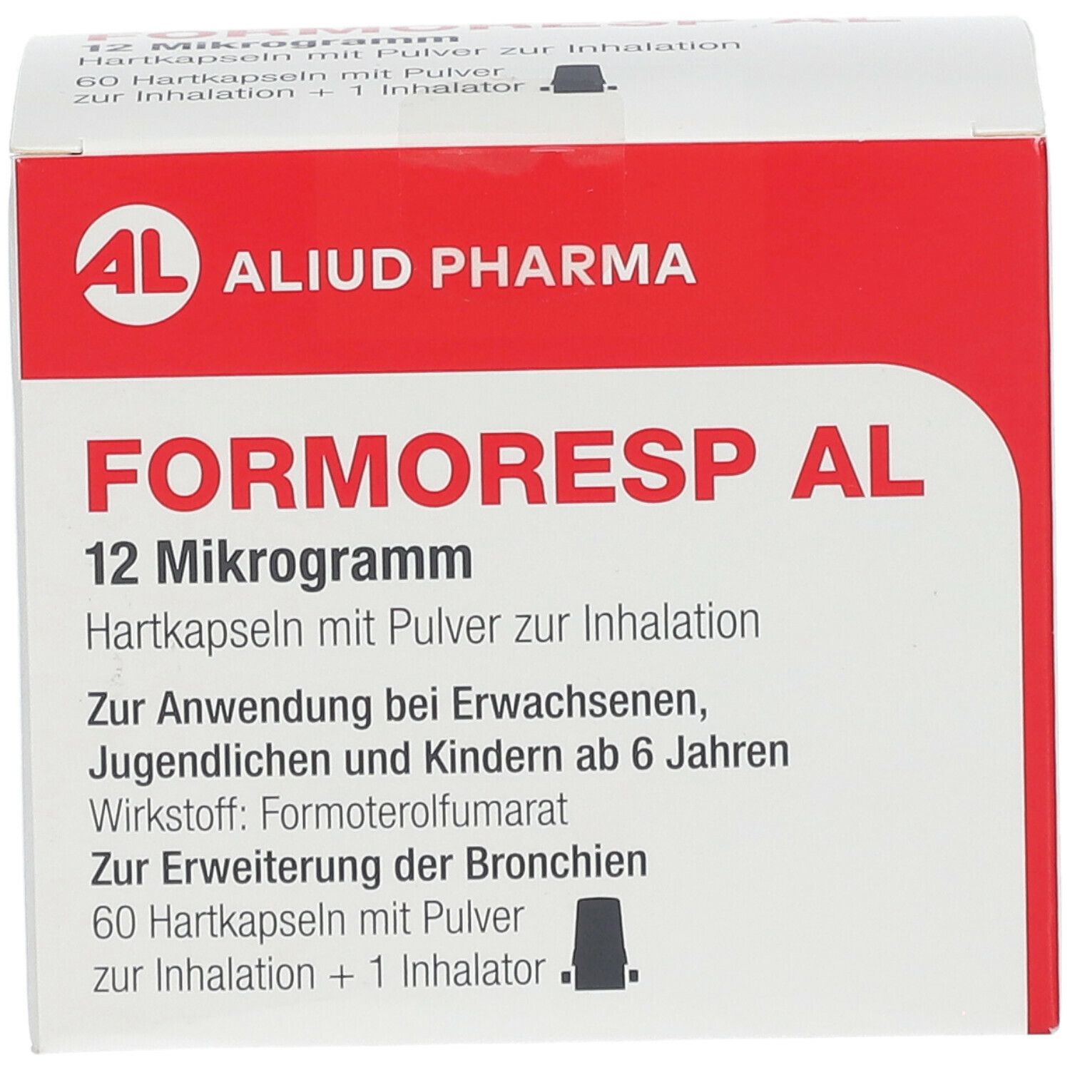 FORMORESP AL 12 µg Hartkapseln m.Plv.z.Inhalation