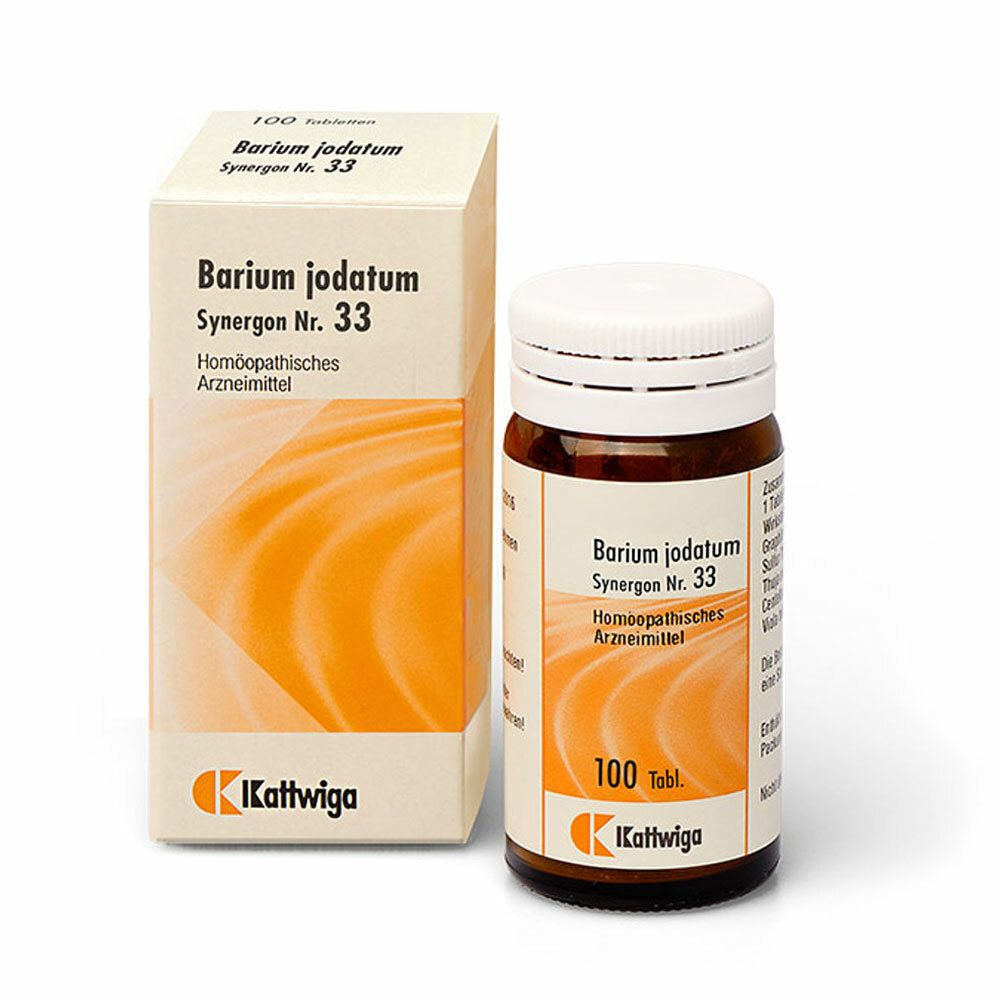 Synergon Komplex 33 Barium jodatum S Tabletten