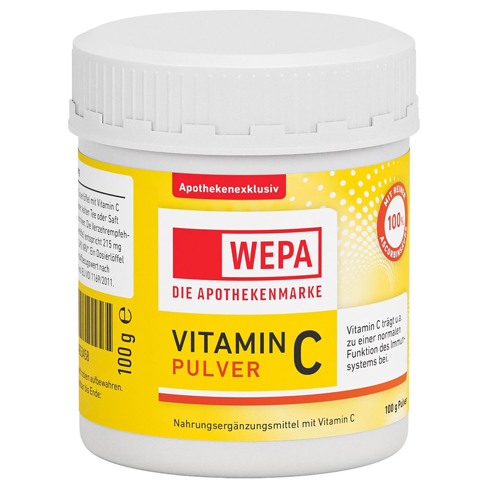 Wepa Vitamin C Pulver Dose