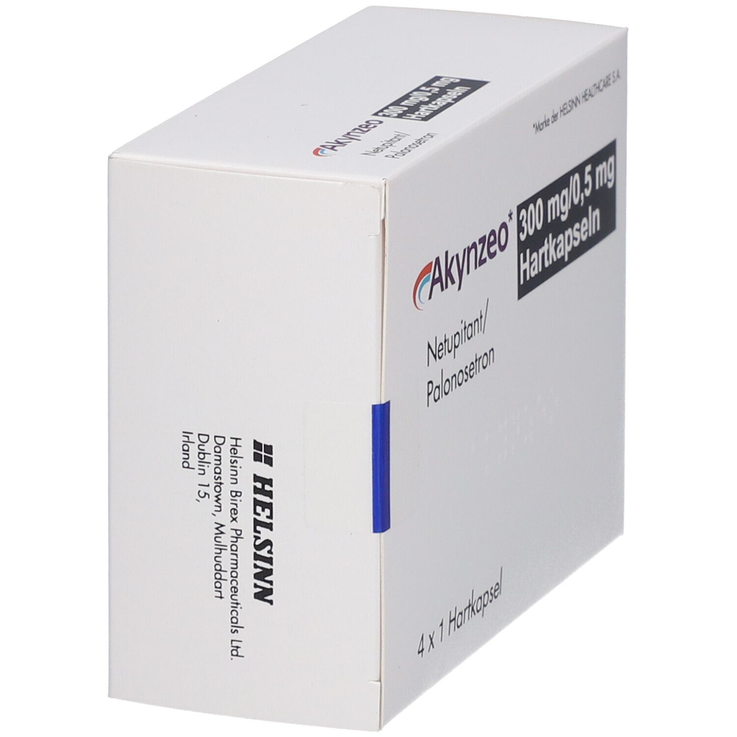 Akynzeo 300 mg/0,5 mg Hartkapseln 4 St