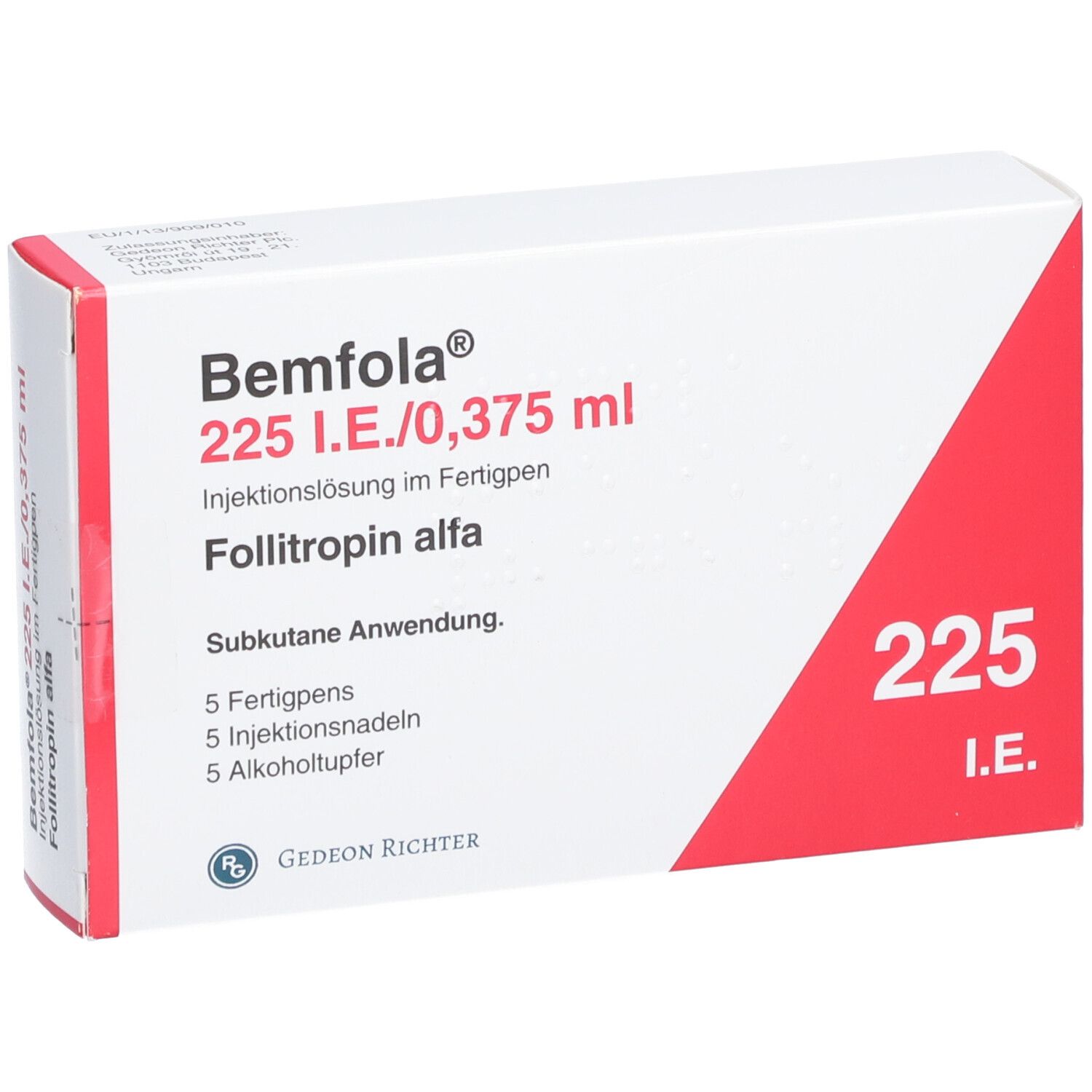 BEMFOLA 225 I.E./0,375 ml Inj.-Lsg.i.e.Fertigpen