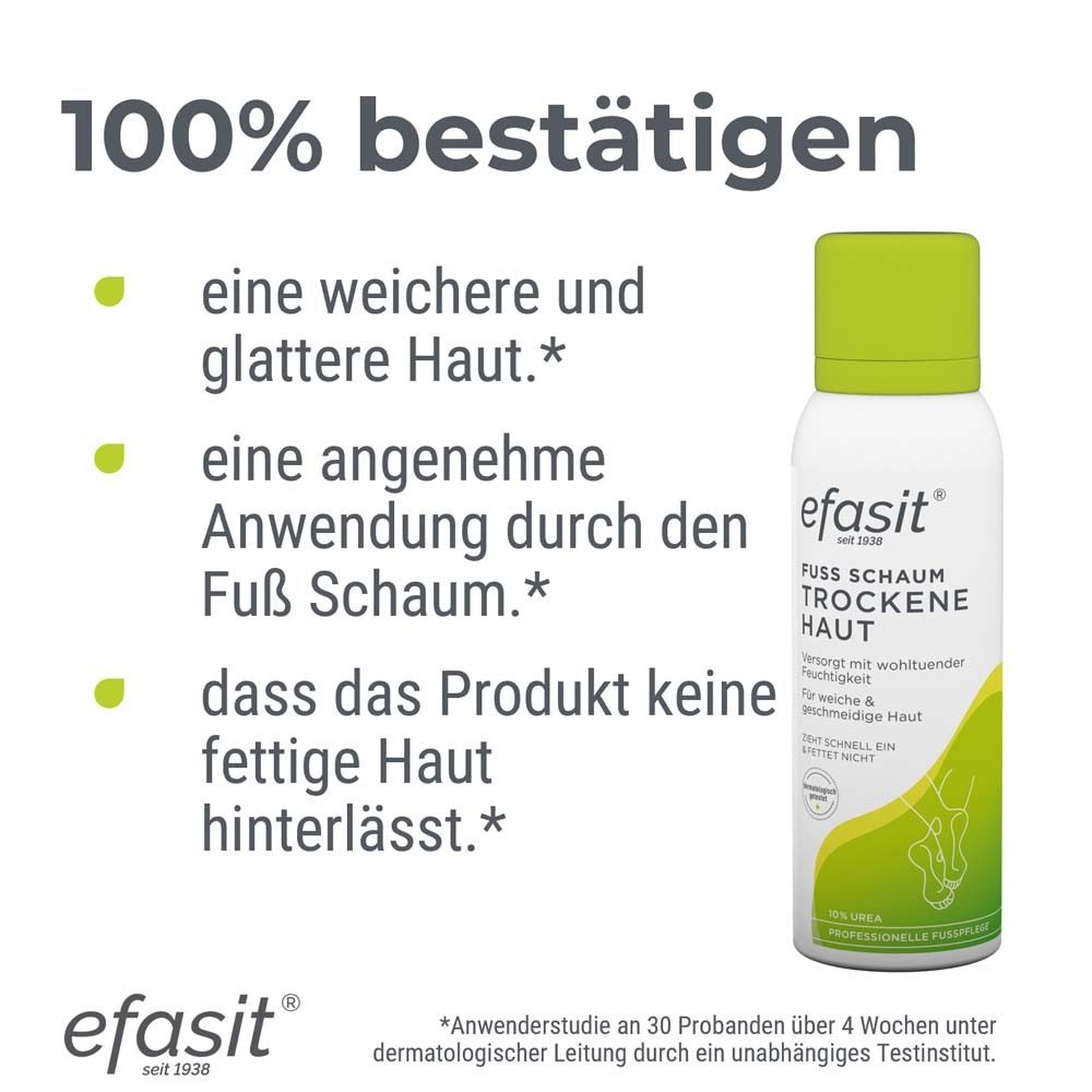 efasit® Fuß Schaum Trockene Haut