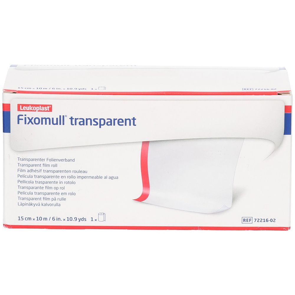 Fixomull transparent 15 cmx10 m 1 St Verband
