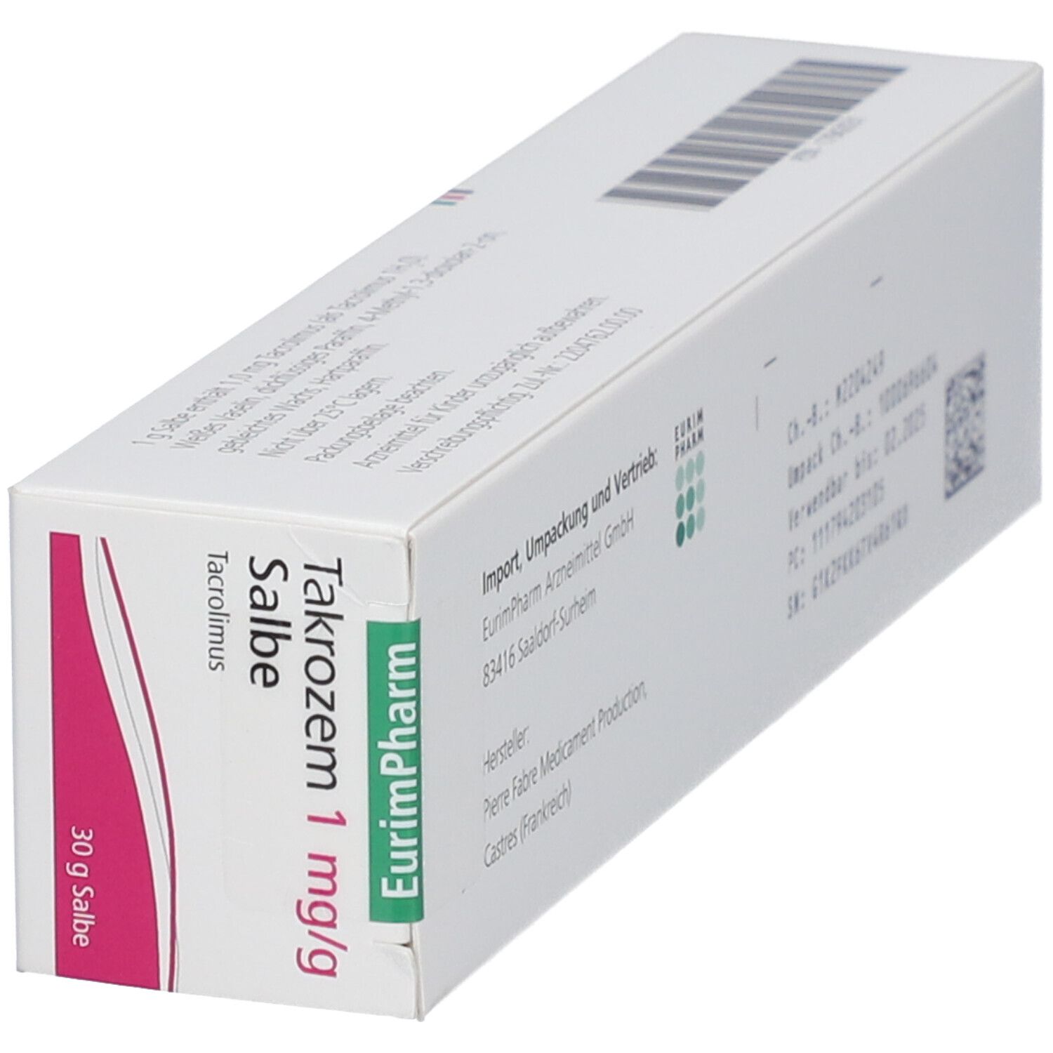 TAKROZEM 1 mg/g Salbe