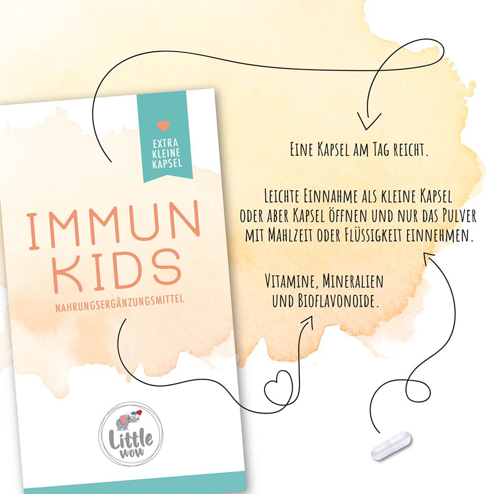 Little Wow Immun Kids Immunsystem Kind.vegan Kaps. 90 St Kapseln