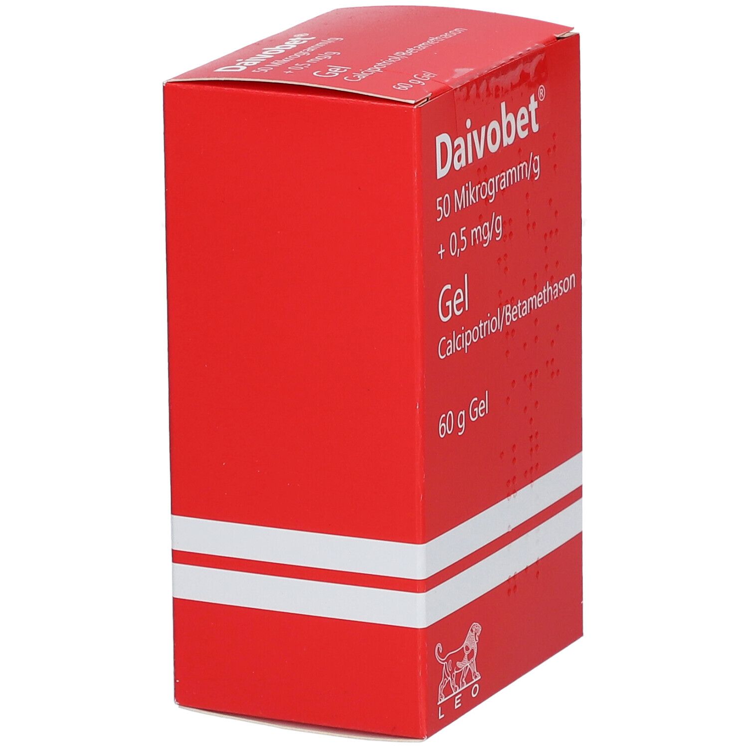 Daivobet 50 Mikrogramm/g + 0,5 mg/g Gel 60 g