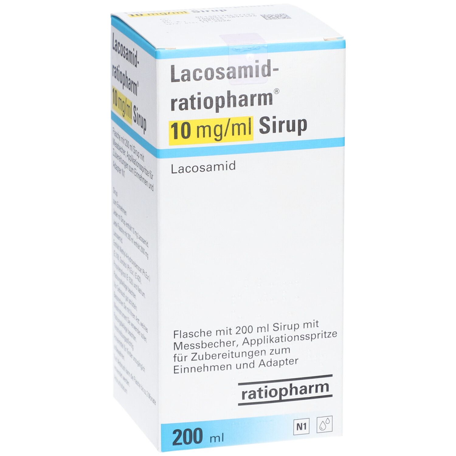 Lacosamid-ratiopharm® 10 mg/ml