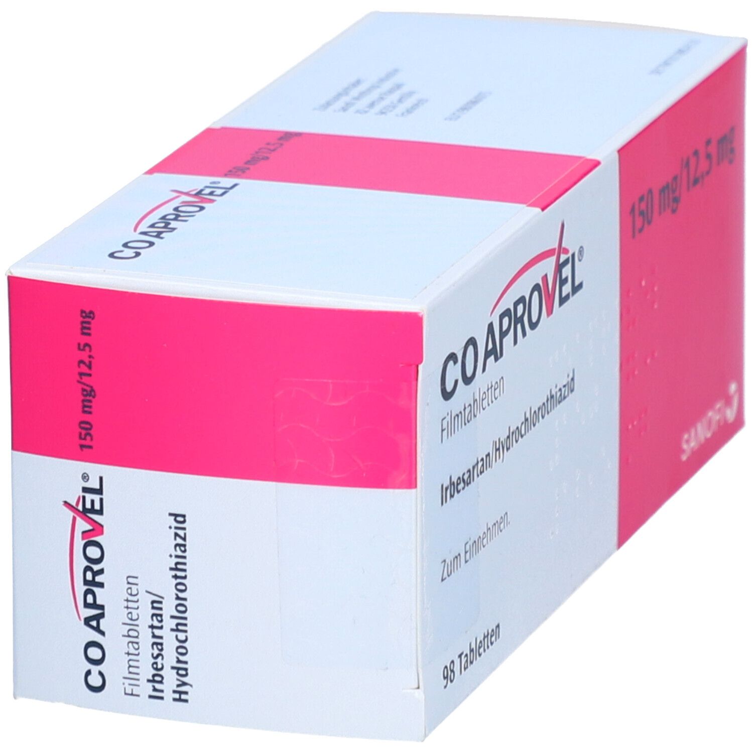 Coaprovel 150 mg/12,5 mg Filmtabletten 98 St