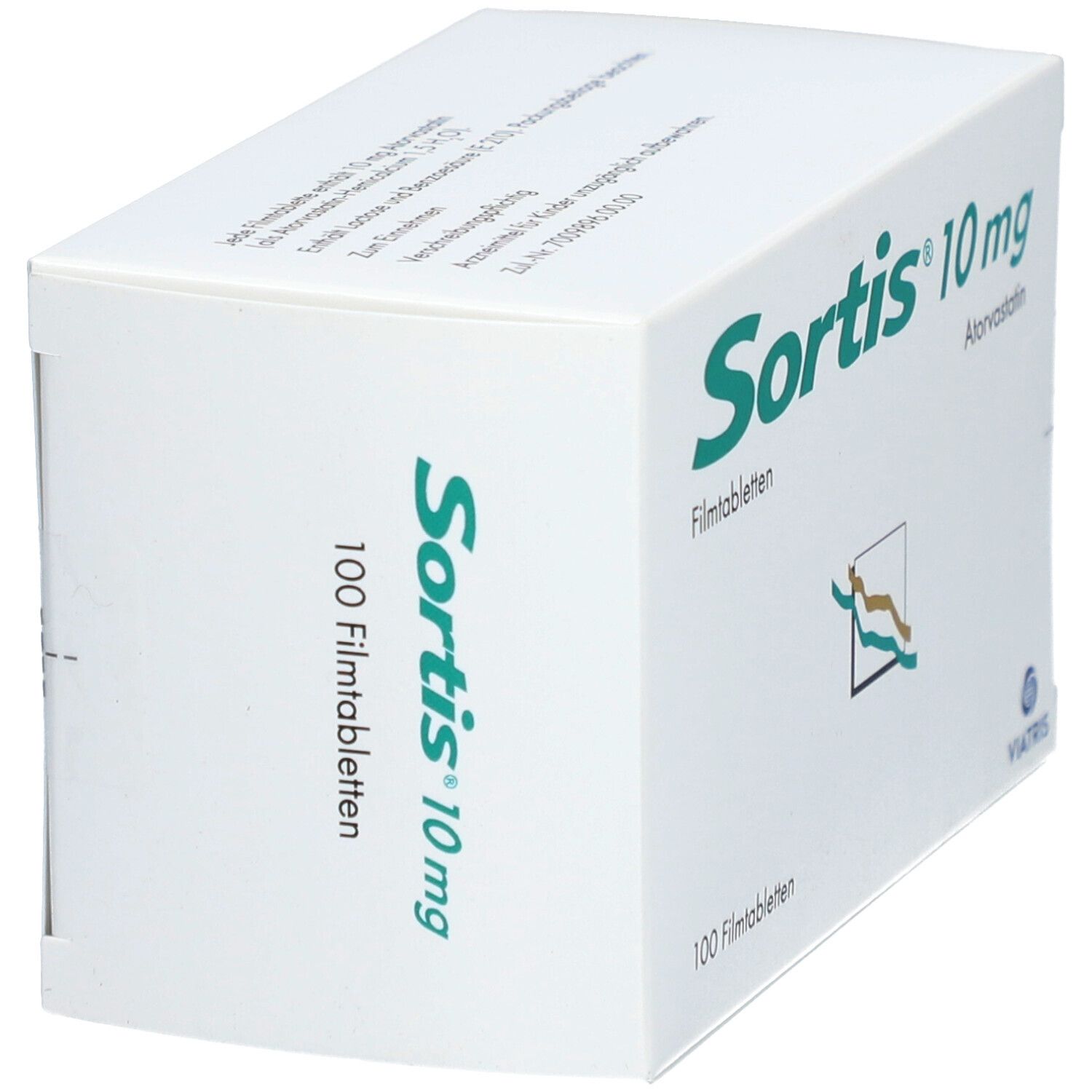 Sortis 10 mg Filmtabletten 100 St