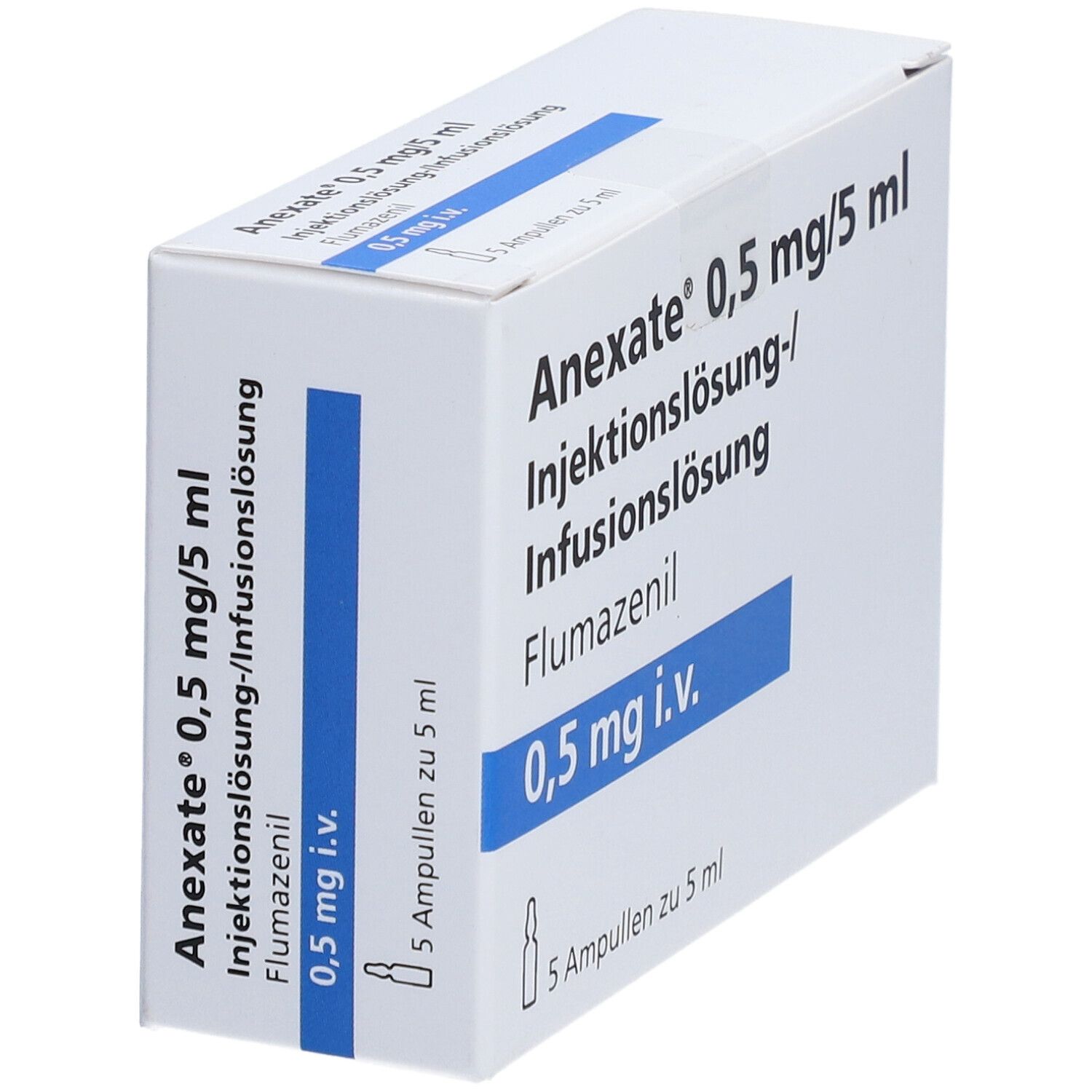 Anexate 0,5 mg/5 ml Injektionslösung 5x5