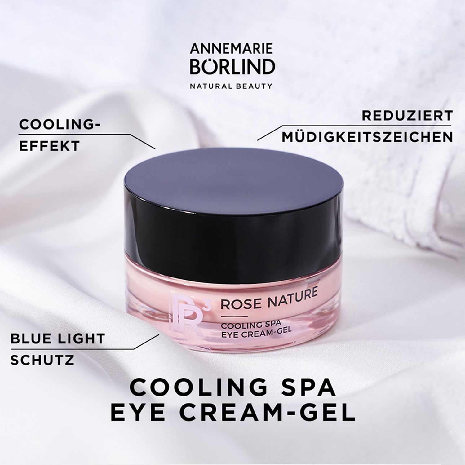 ANNEMARIE BÖRLIND Rose Nature Cooling Spa Eye Cream Gel