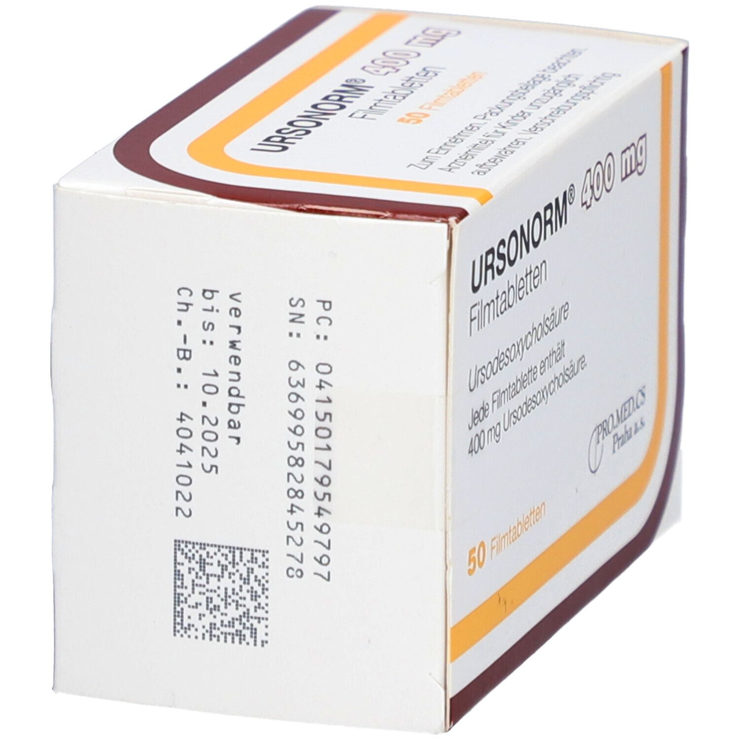 Ursonorm 400 mg Filmtabletten 50 St