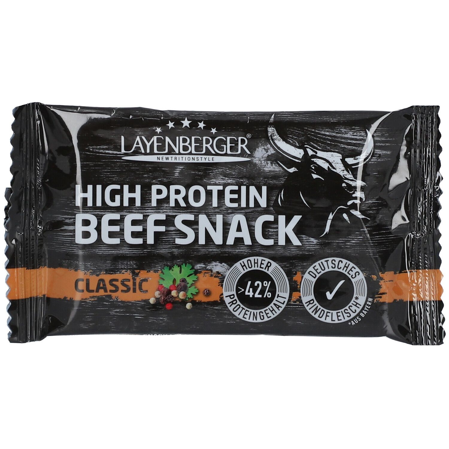 Layenberger High Protein Beef Snack classic 35 g Riegel