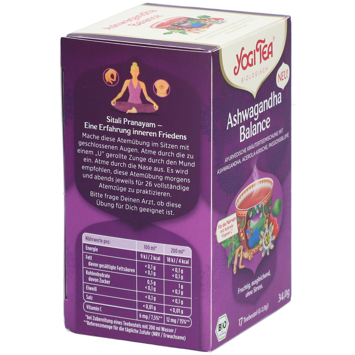 Yogi TEA Ashwagandha Balance Bio Filterbeutel 17x2 g