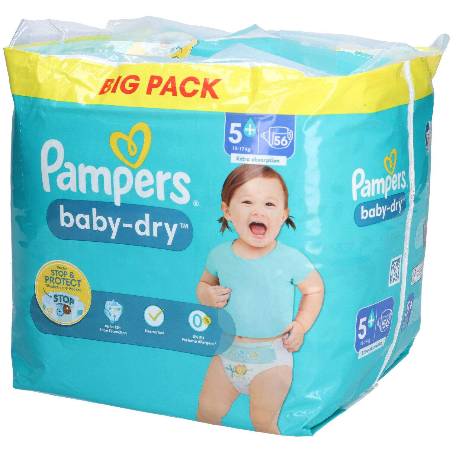 Pampers® baby-dry™ 12-17 kg 56 St - Shop Apotheke