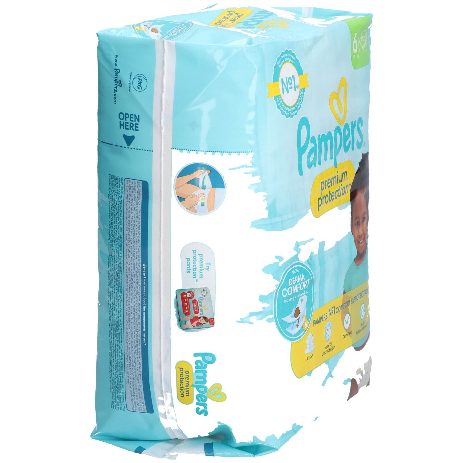 Pampers Premium Protect.Gr.6 extra large 13-18kg 19 St Windeln