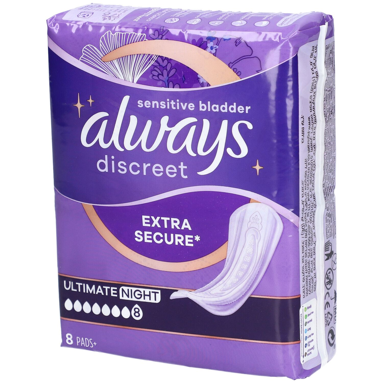 Always Discreet Inkontinenz Einlagen+ Ultimate Nacht