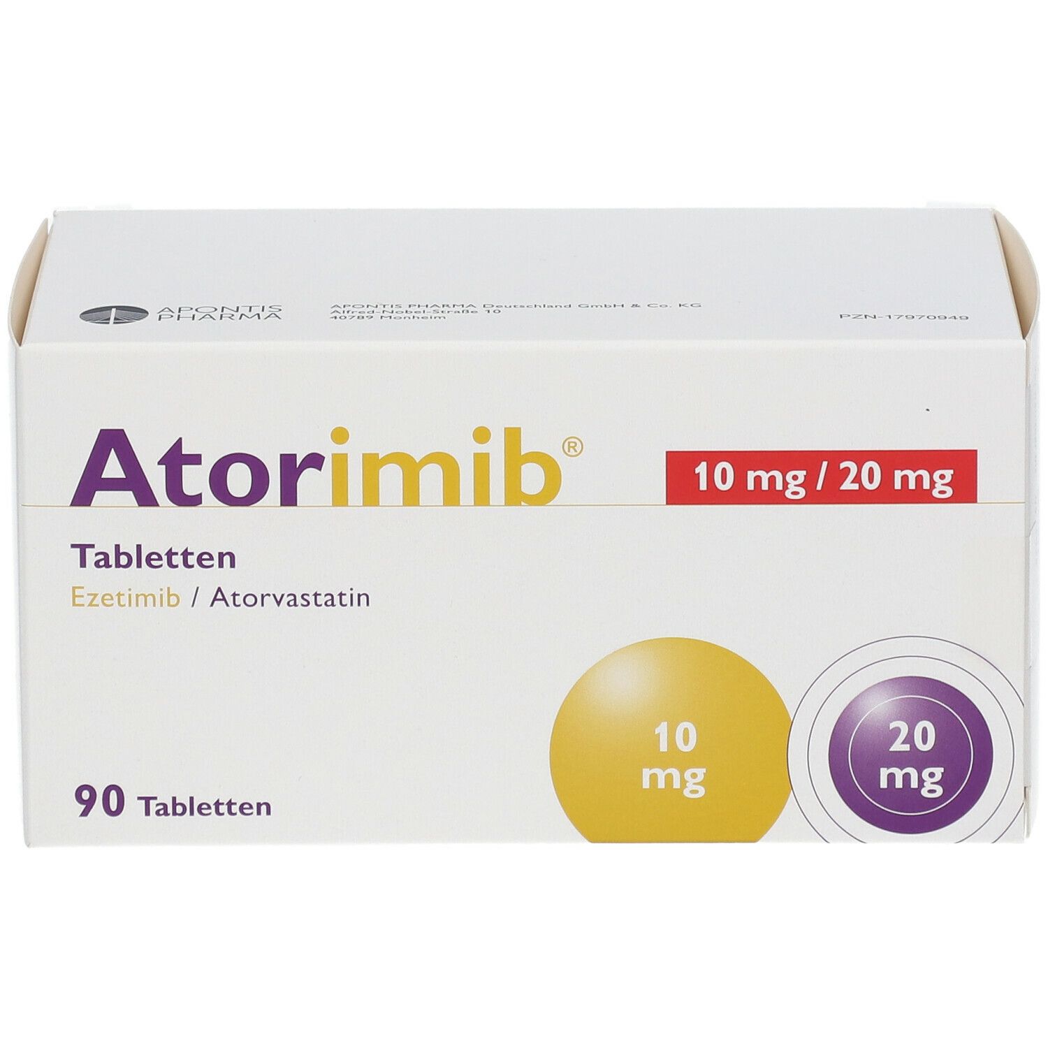 ATORIMIB 10 mg/20 mg Tabletten