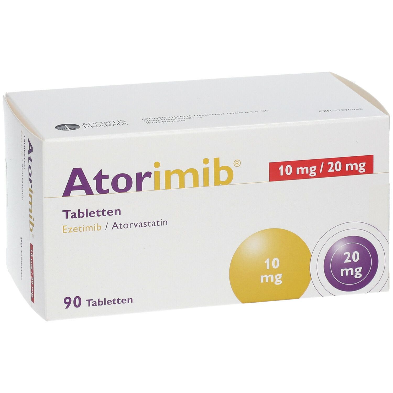ATORIMIB 10 mg/20 mg Tabletten