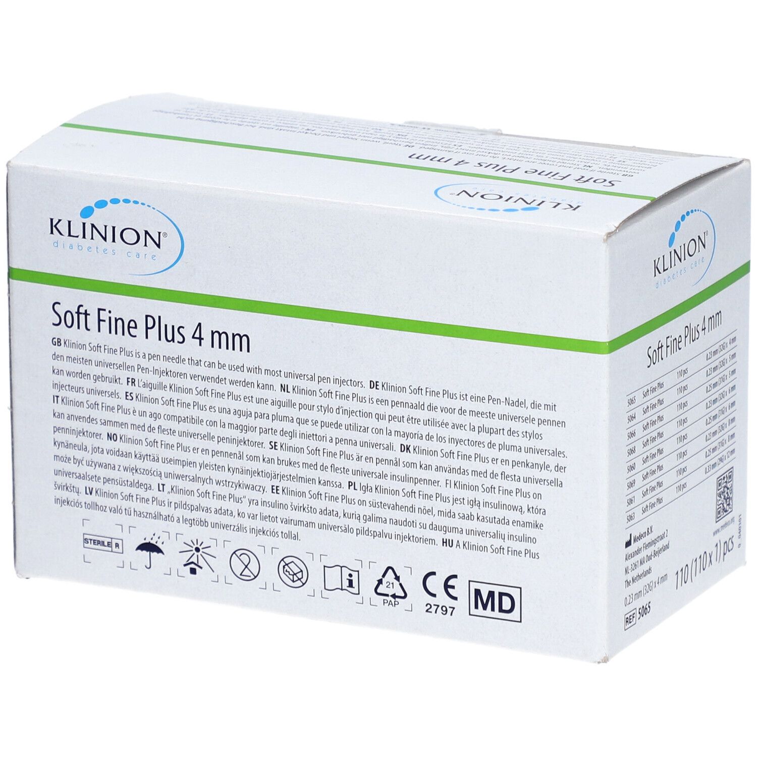 KLINION Soft fine plus Pen-Nadeln 0,23x4 mm 32 G