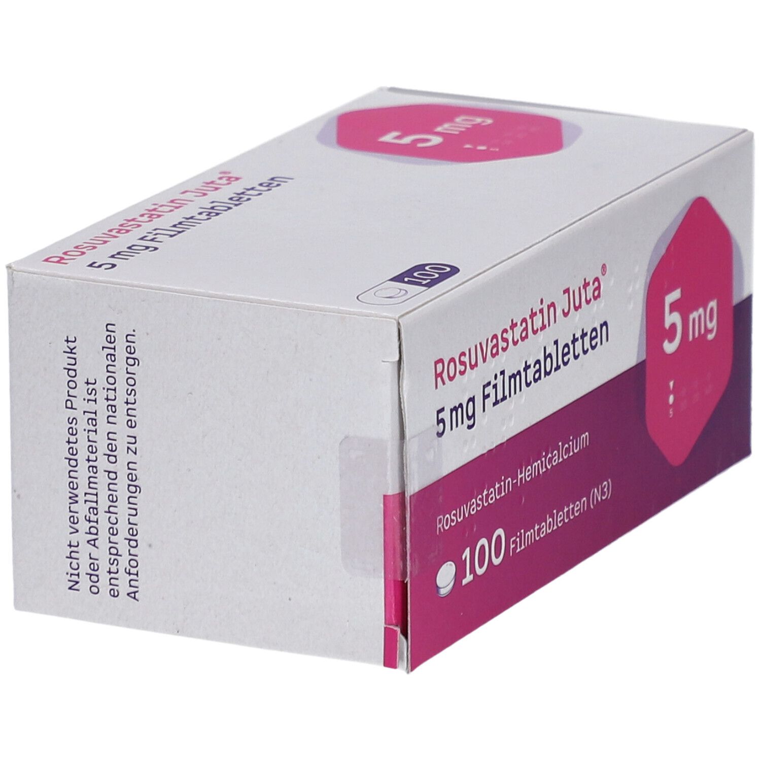 ROSUVASTATIN Juta 5 mg Filmtabletten