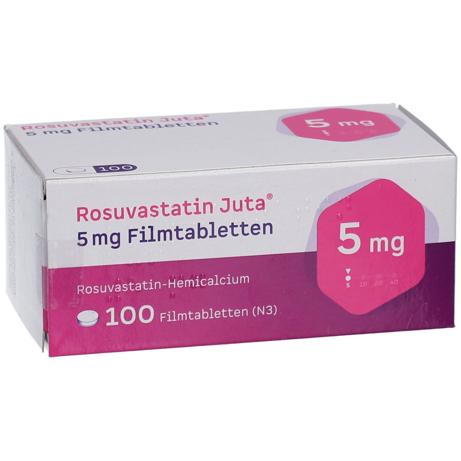 ROSUVASTATIN Juta 5 mg Filmtabletten