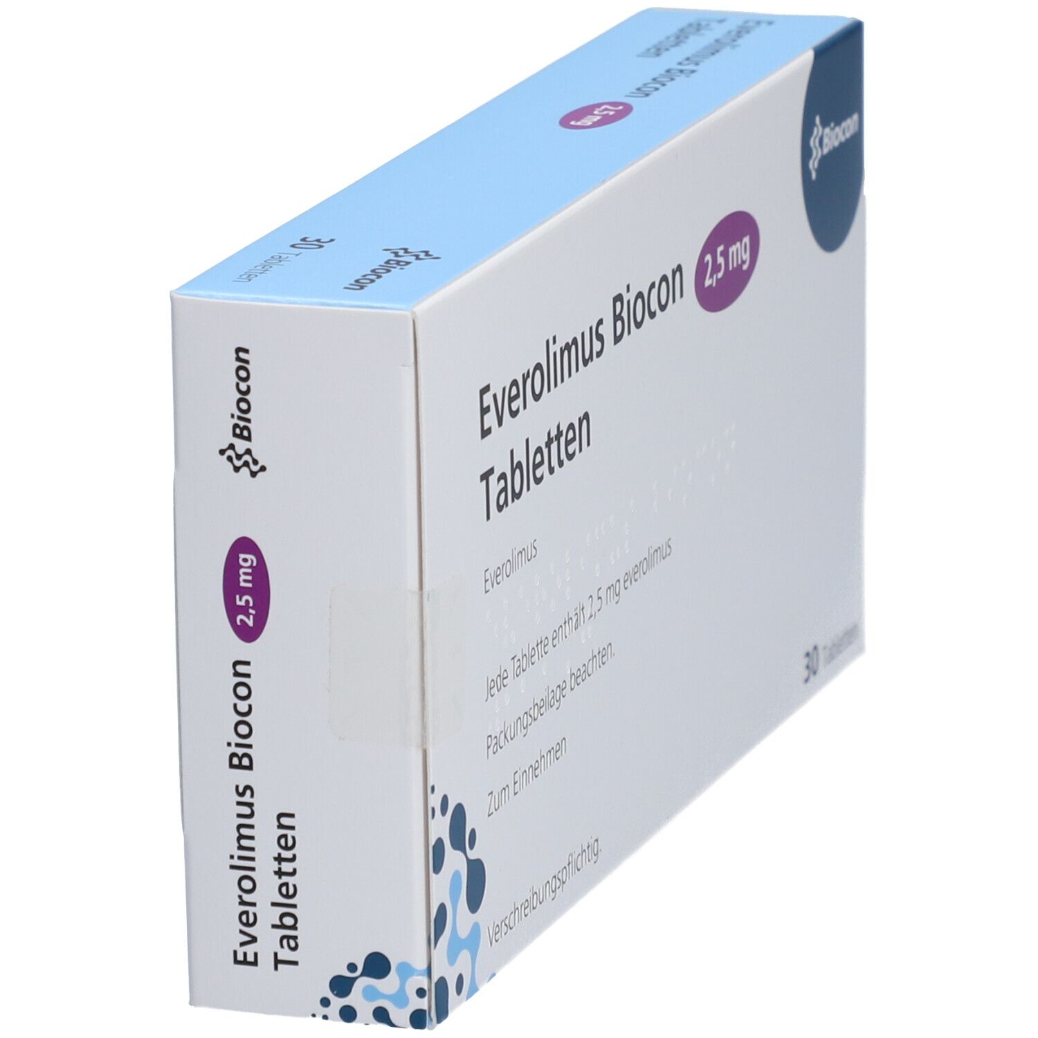 Everolimus Biocon 2,5 mg Tabletten 30 St