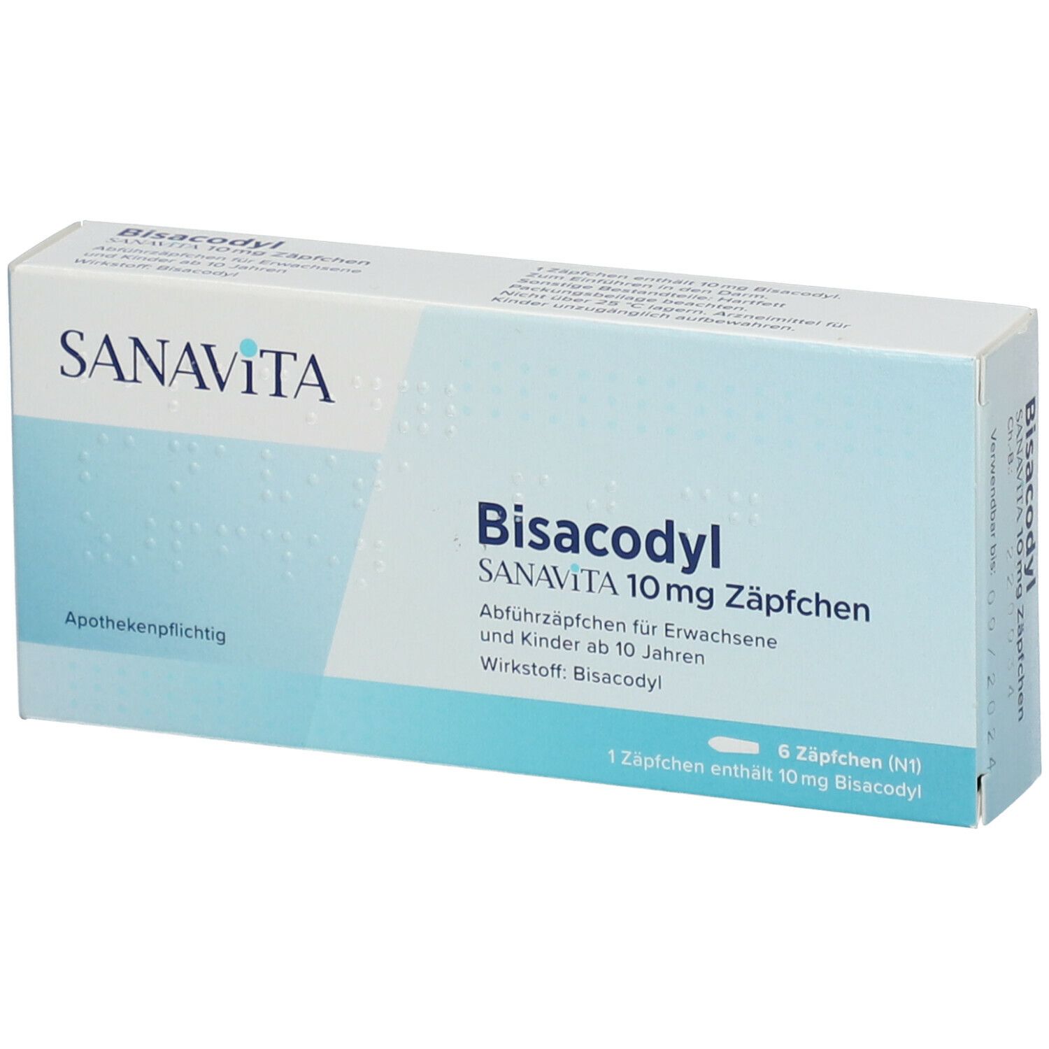 Bisacodyl Sanavita 10 Mg 6 St Shop Apotheke   D17975177 P12 