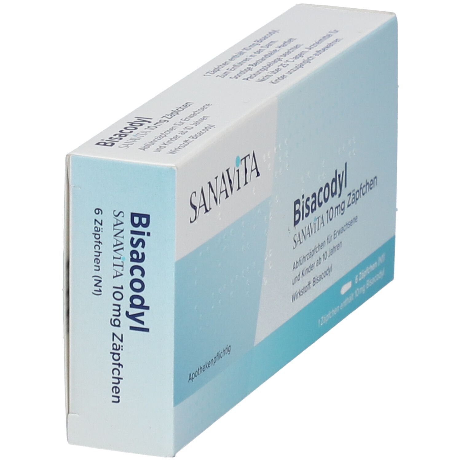Bisacodyl Sanavita 10 mg 6 St - Shop Apotheke