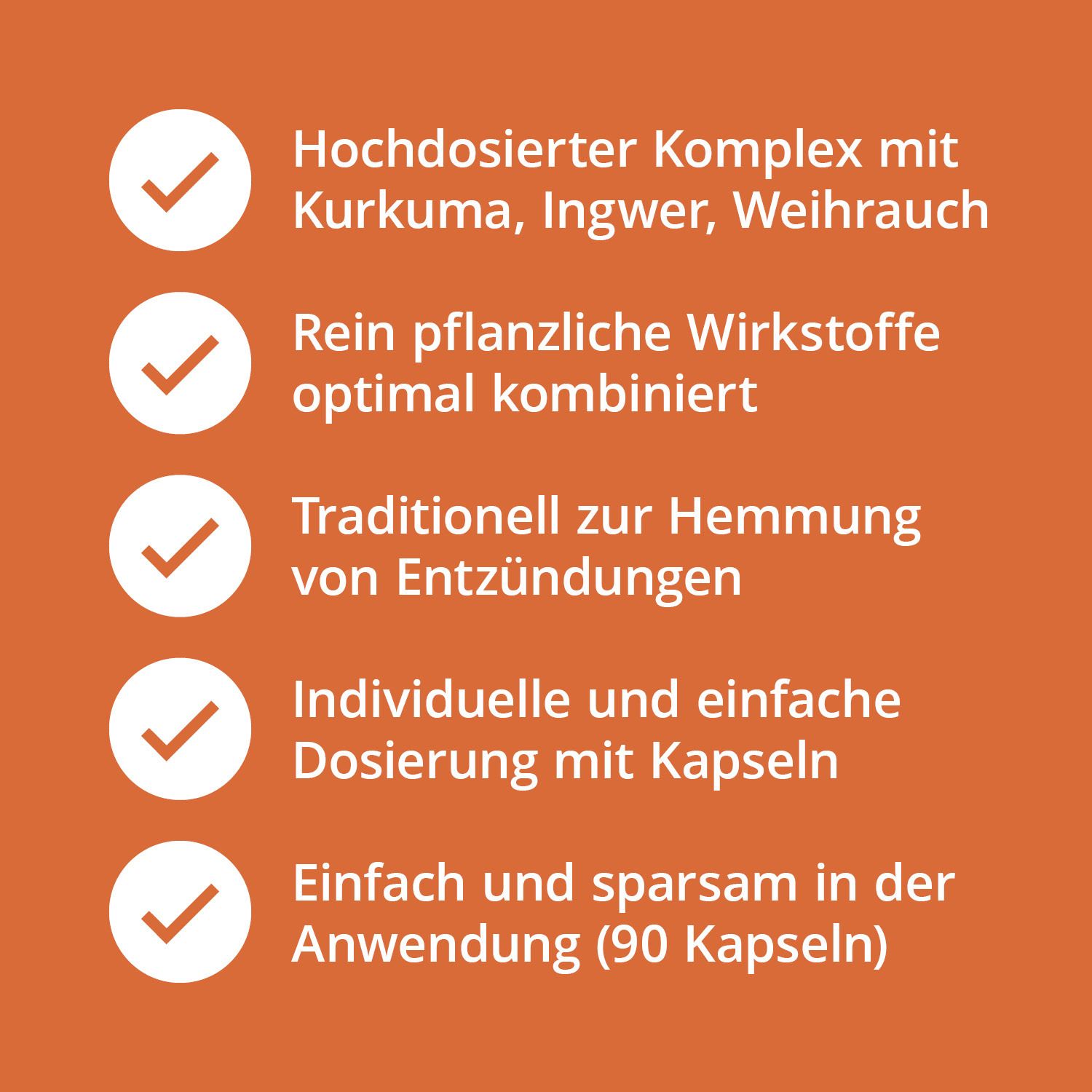 Casida® Kurkuma + Weihrauch + Ingwer Komplex