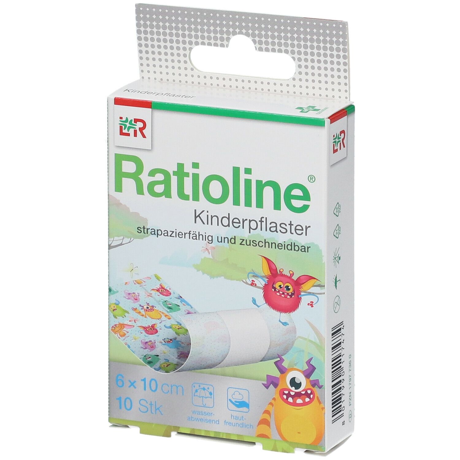 Ratioline Kinderpflaster zuschneidbar 6 cmx1 m