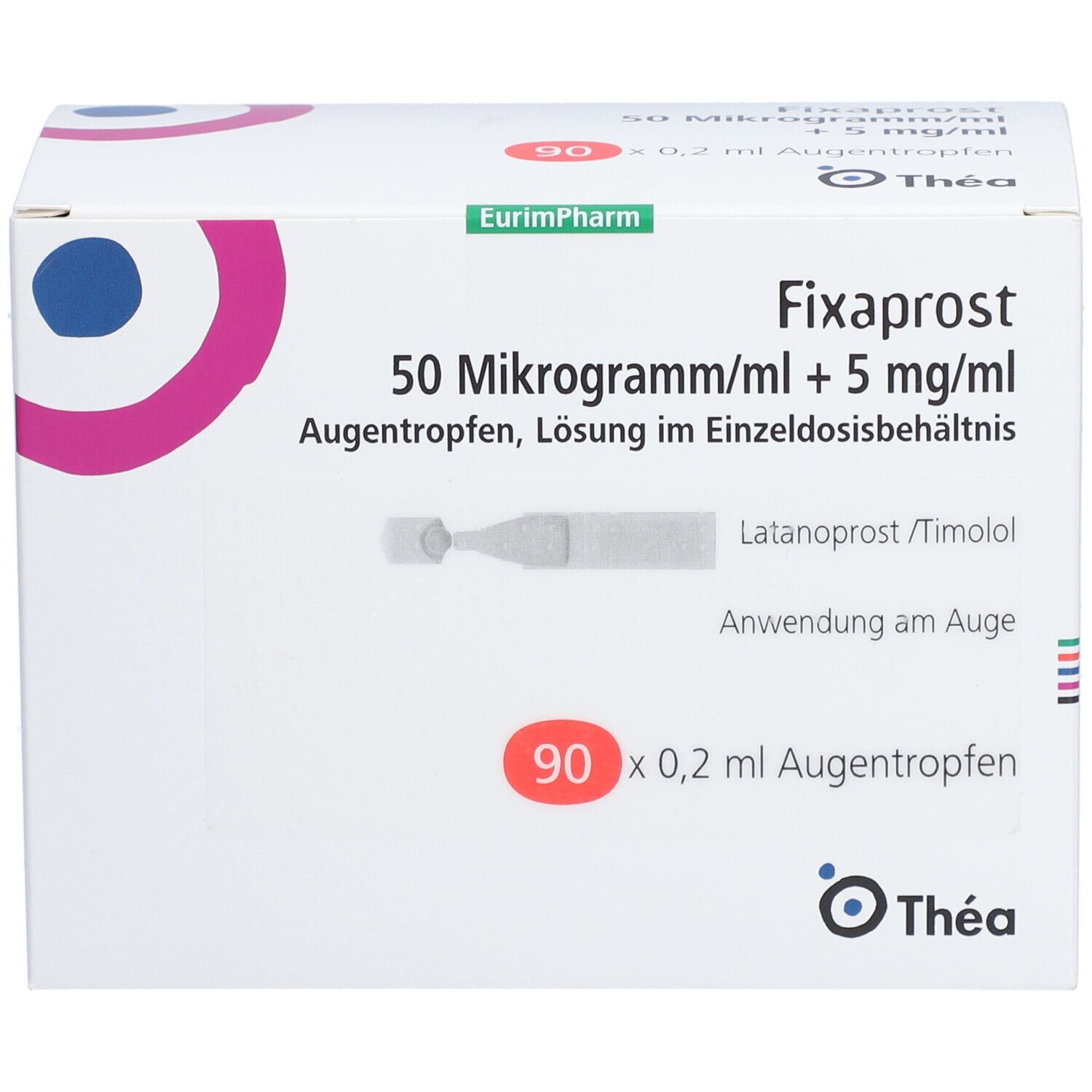FIXAPROST 50 Mikrogramm/ml + 5 mg/ml Augentr.EDP