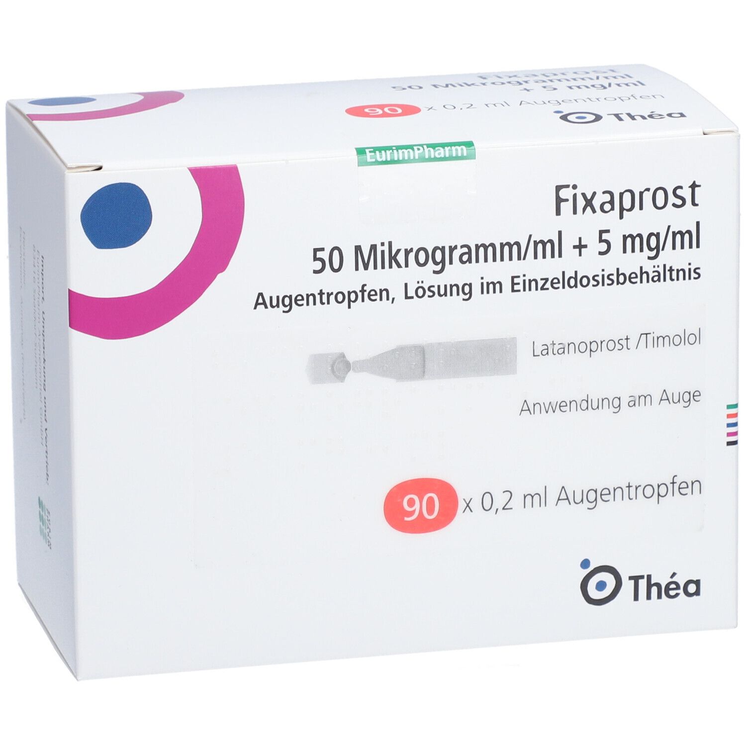 FIXAPROST 50 Mikrogramm/ml + 5 mg/ml Augentr.EDP