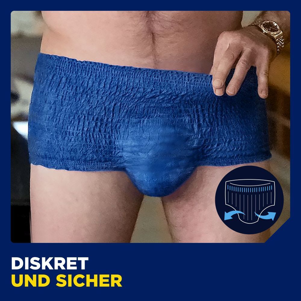 TENA Men Active Fit Pants Plus blau S/M