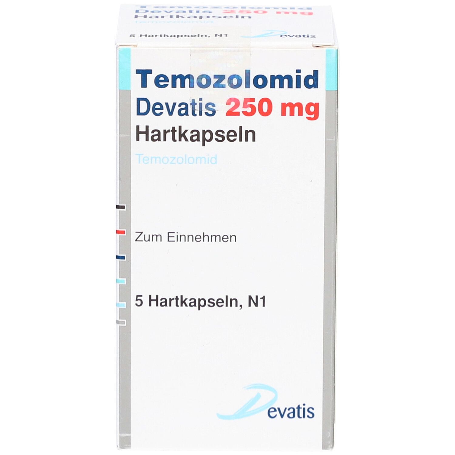 TEMOZOLOMID Devatis 250 mg Hartkapseln