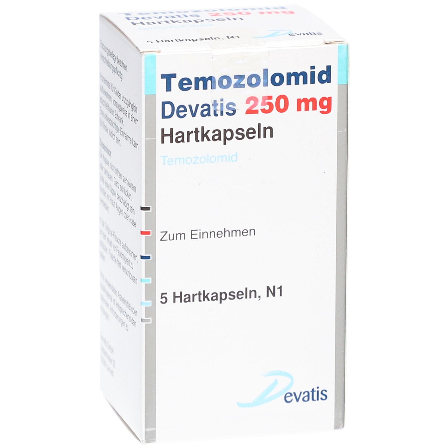 TEMOZOLOMID Devatis 250 mg Hartkapseln