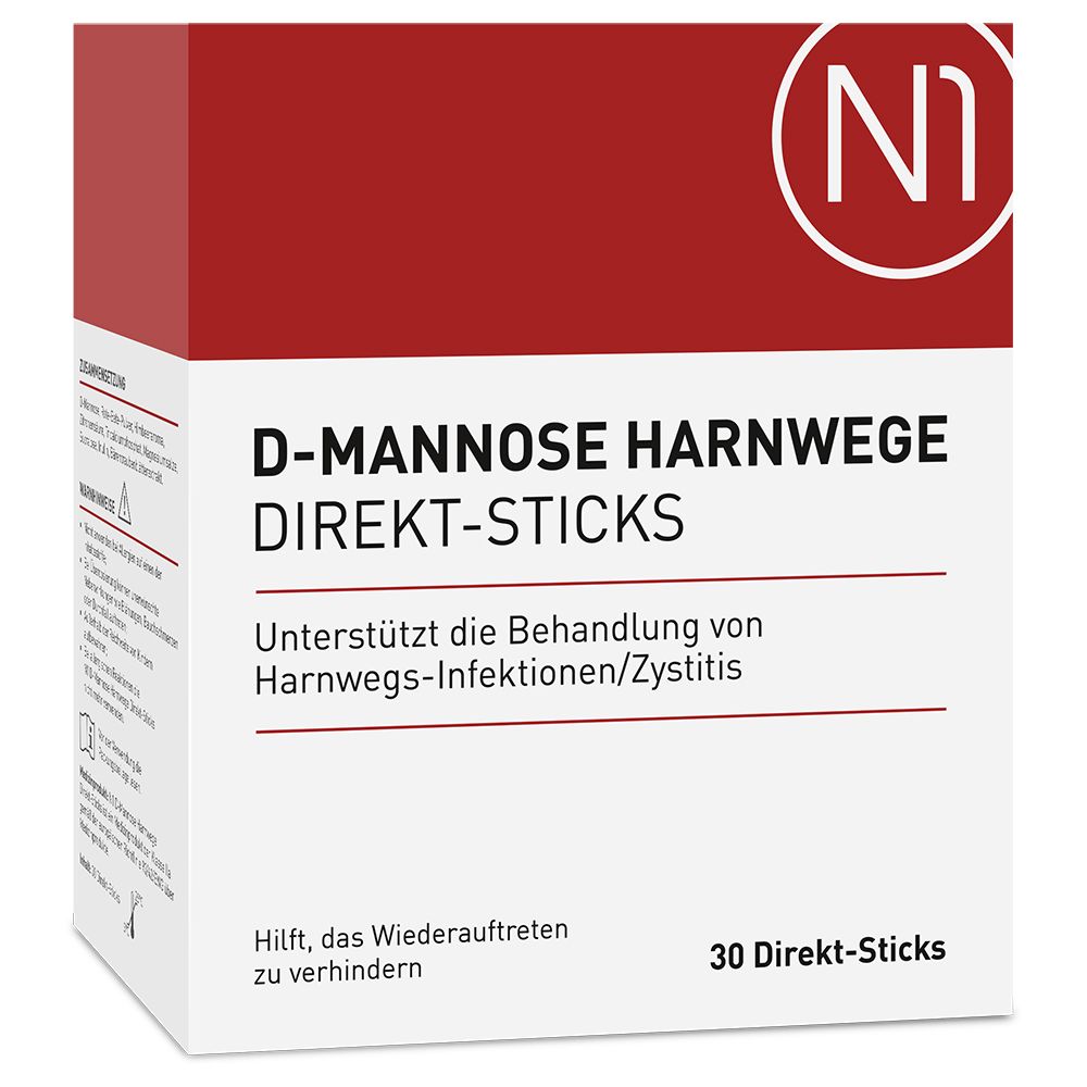 N1 D-Mannose Harnwege Direkt-Sticks 30 St Granulat