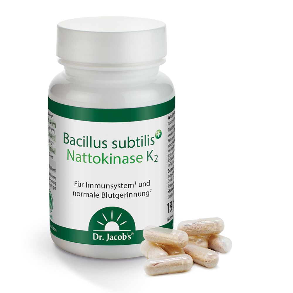 Bacillus subtilis plus Dr. Jacob`s Kapseln