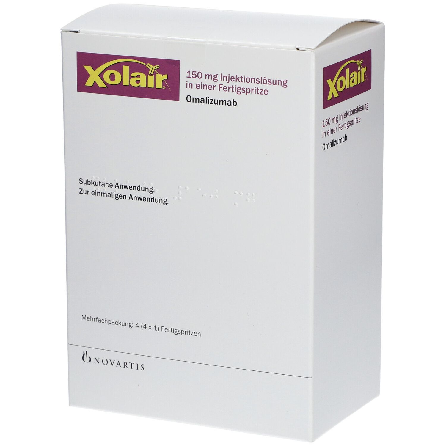XOLAIR 150 mg Injektionslösung i.e.Fertigspritze