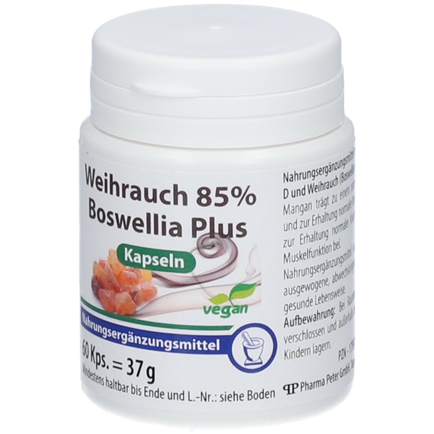 Weihrauch 85% Boswellia Plus vegan Kapseln