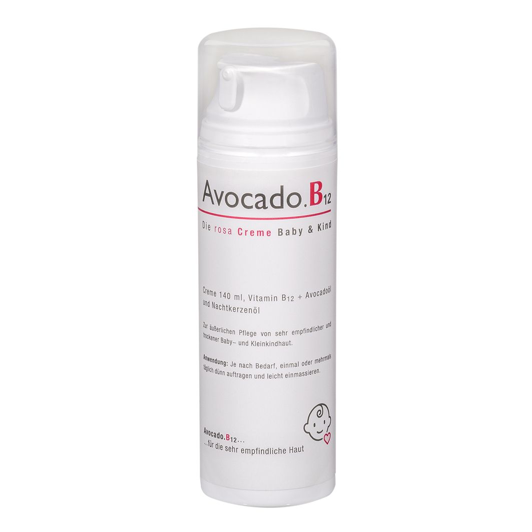 Avocado.B12 Die rosa Baby & Kind Creme