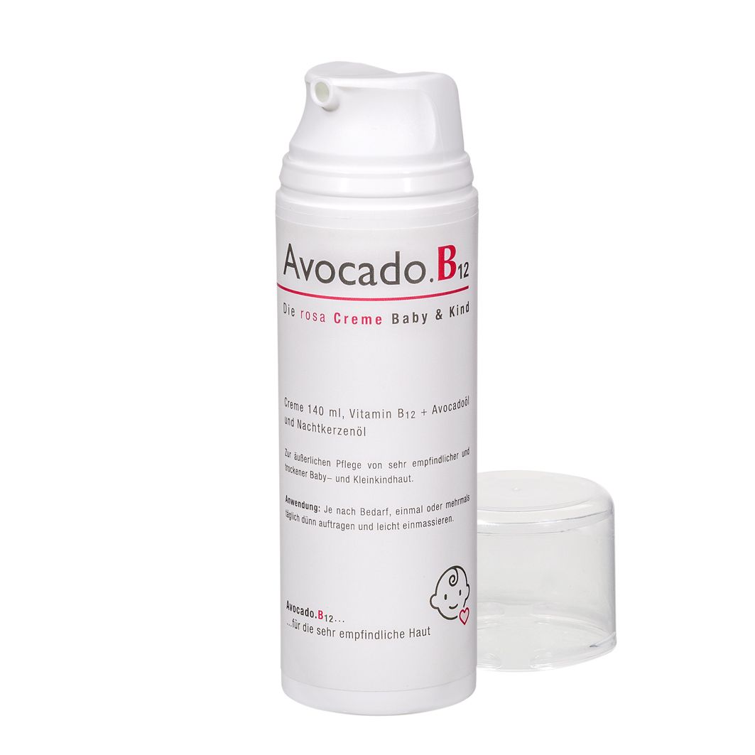 Avocado B12 Die rosa Baby & Kind Creme 140 ml