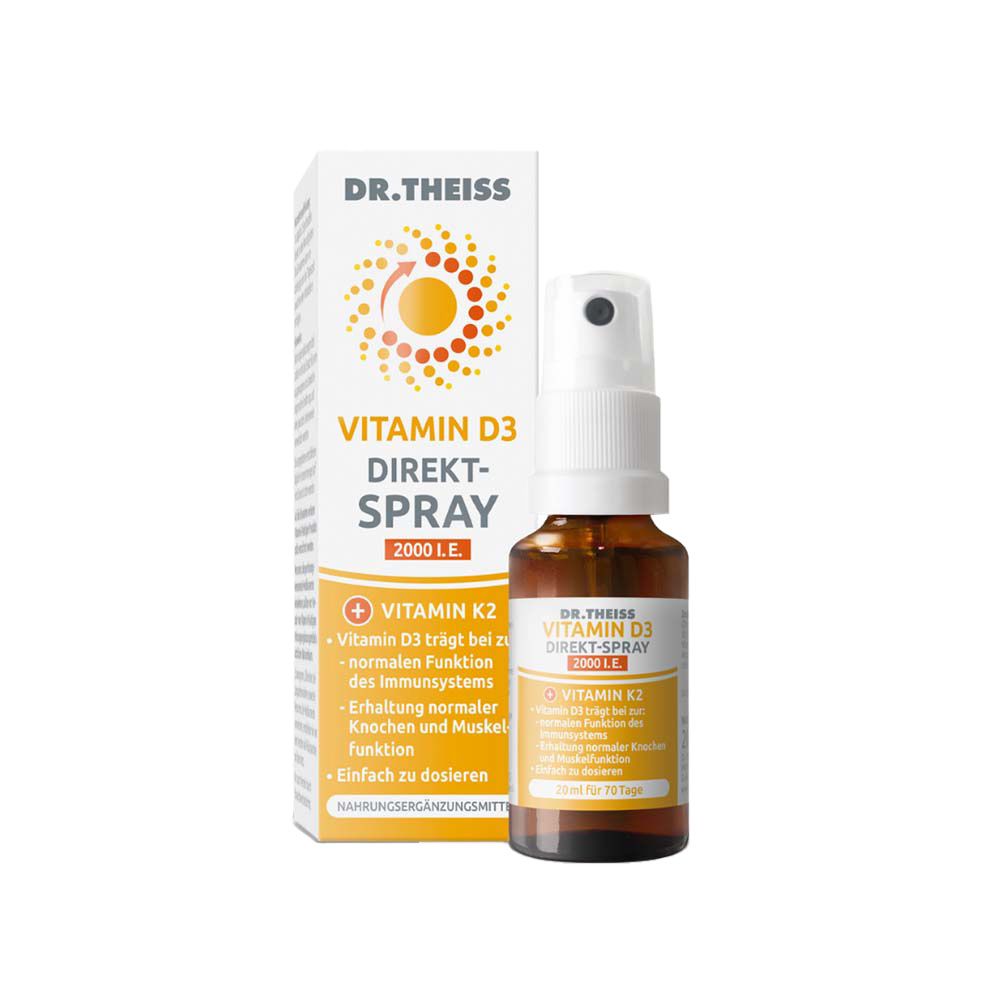 Dr. Theiss Vitamin D3 Direkt-Spray 2000 I.e.