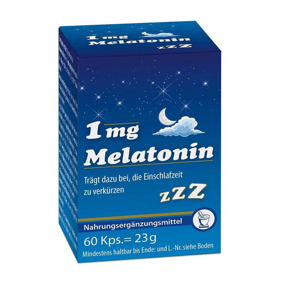 1 mg Melatonin 60 St Kapseln 1 mg Melatonin 60 St Kapseln