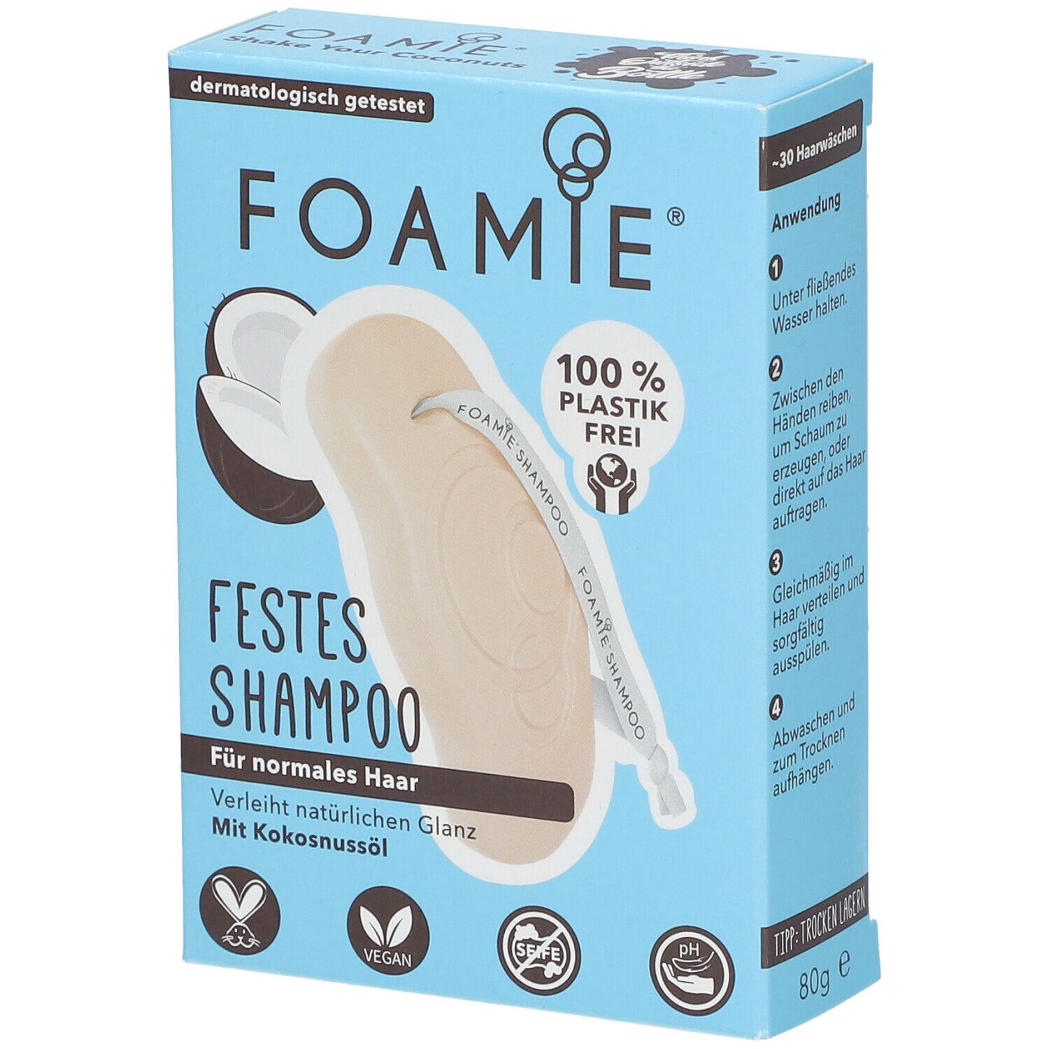 Foamie® Festes Shampoo Kokosnuss