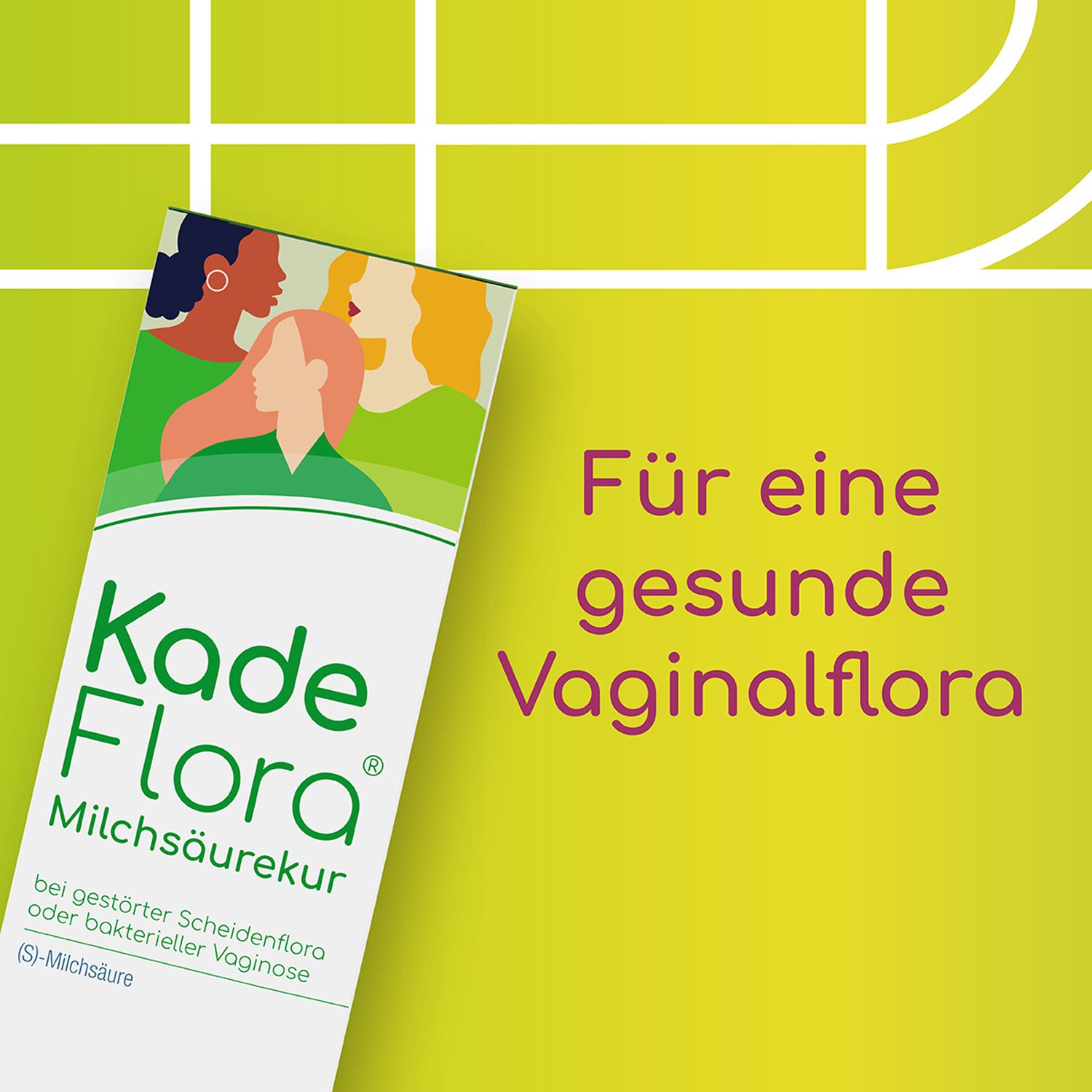 Kadeflora Milchsäurekur Einmal-Applikator vaginale Anwendung