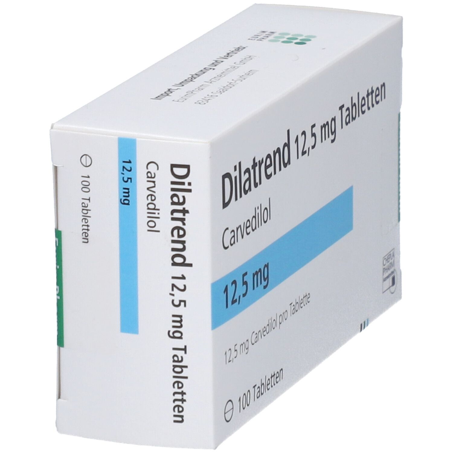 Dilatrend 12,5 mg Tabletten 100 St