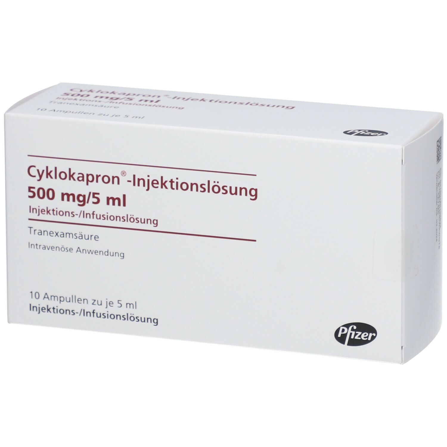 Cyklokapron-Injektionslösung 500 mg