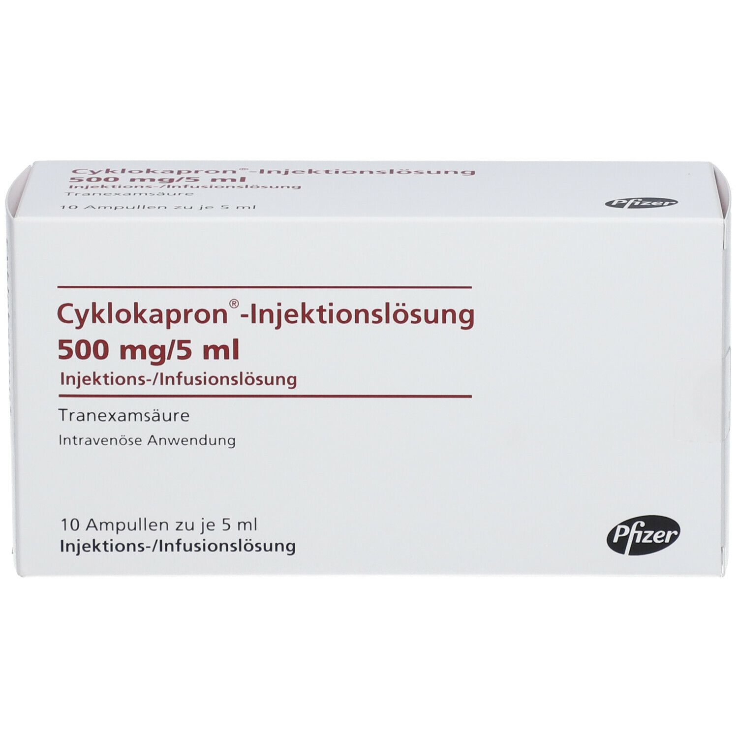 Cyklokapron-Injektionslösung 500 mg